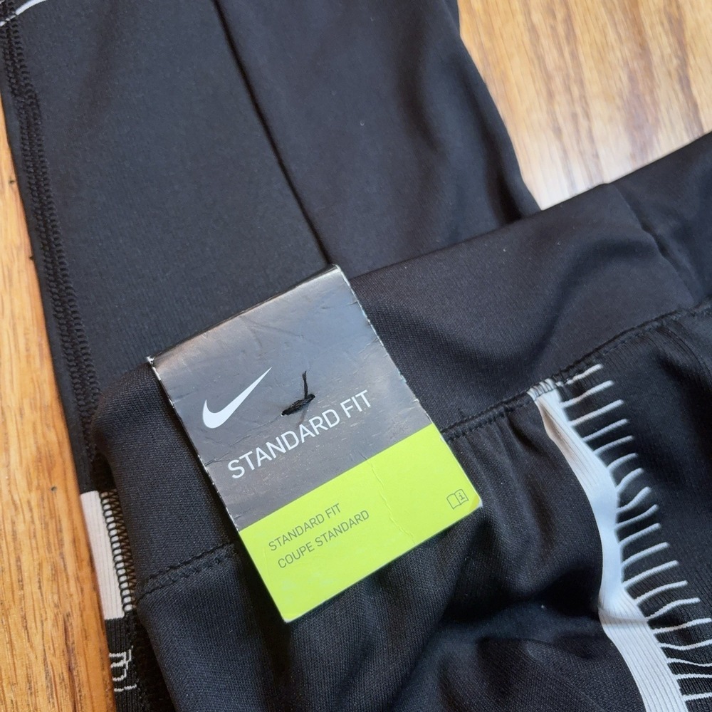 NIKE PRO Dri Fit Activewear Training Pants Womens XS Leggings Athletic U5770-010 - Picture 2 of 9